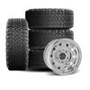 1992-96 Bronco SVE Factory Style 10-Hole Wheel & 32" BFG T/A Tire Kit  - 15x7.5" - Polished
