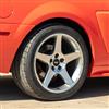 1994-04 Mustang SVE 03 Cobra Wheel & Nitto Tire Kit - 18x9  - Machined