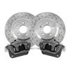 1994-04 Mustang SVE 11.65" Cobra Style Rear Brake Kit w/ Drilled & Slotted Rotors - Bare