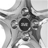 1979-93 Mustang SVE 4 Lug Cobra R Wheel - 17x9  - Chrome