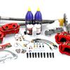 1987-93 Mustang SVE 5-Lug Conversion Kit - 28 Spline  - Red