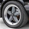 1979-93 Mustang SVE 5 Lug S89 Wheel Kit - 17x8/9  - Gunmetal