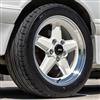 1979-93 Mustang SVE 5 Lug S89 Wheel Kit - 17x8/9  - White