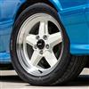 1979-93 Mustang SVE 5 Lug S89 Wheel Kit - 17x8/9  - White