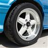 1979-93 Mustang SVE 5 Lug S89 Wheel Kit - 17x8/9  - White