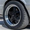 1979-93 Mustang SVE 5 Lug S89 Wheel Kit - 17x8  - Black
