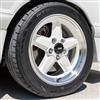1979-93 Mustang SVE 5 Lug S89 Wheel & Nitto Tire Kit  - 17x8/9 - White