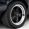 1979-93 Mustang SVE 5 Lug S89 Wheel & Sumitomo Tire Kit  - 17x8/9 - Black