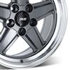1979-93 Mustang SVE 5 Lug S89 Wheel - 17x8  - Gunmetal