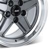 1979-93 Mustang SVE 5 Lug S89 Wheel - 17x9  - Gunmetal