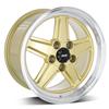 1979-93 Mustang SVE 5 Lug S89 Wheel Kit - 17x8/9  - Gold