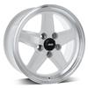 1979-93 Mustang SVE 5 Lug S89 Wheel Kit - 17x8/9  - White