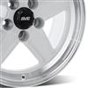 1979-93 Mustang SVE 5 Lug S89 Wheel Kit - 17x8/9  - White