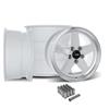 1979-93 Mustang SVE 5 Lug S89 Wheel Kit - 17x8  - White