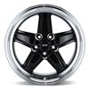 1979-93 Mustang SVE 5 Lug S89 Wheel & Nitto Tire Kit  - 17x8/9 - Black