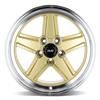 1979-93 Mustang SVE 5 Lug S89 Wheel & Nitto Tire Kit  - 17x8/9 - Gold