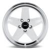 1979-93 Mustang SVE 5 Lug S89 Wheel & Nitto Tire Kit  - 17x8/9 - White