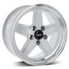 1979-93 Mustang SVE 5 Lug S89 Wheel & Nitto Tire Kit  - 17x8/9 - White