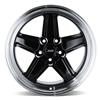 1979-93 Mustang SVE 5 Lug S89 Wheel & Nitto Tire Kit  - 17x8 - Black