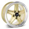 1979-93 Mustang SVE 5 Lug S89 Wheel & Nitto Tire Kit  - 17x8 - Gold