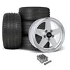 1979-93 Mustang SVE 5 Lug S89 Wheel & Sumitomo Tire Kit  - 17x8/9 - White