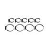 2001-04 Mustang SVE Aluminum Radiator & Rubber Hose Kit  - Black 4.6 2V