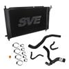 1996 Mustang SVE Aluminum Radiator & Rubber Hose Kit  - Black 4.6 2V