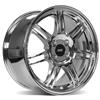 1979-93 Mustang SVE 4 Lug Anniversary Wheel - 17x9  - Chrome