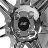 1979-93 Mustang SVE 4 Lug Anniversary Wheel & Nitto Tire Kit  - 17x9 - Chrome
