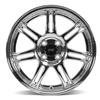 1979-93 Mustang SVE 4 Lug Anniversary Wheel & Nitto Tire Kit  - 17x9 - Chrome