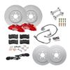 2005-2014 Mustang SVE Big Brake Upgrade Kit - Red