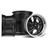 Mustang SVE Bullitt Wheel Kit - 17x9/10.5 - Black | 94-04