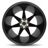 2015-2023 Mustang SVE CFX Wheel & Nitto Tire Kit 20x10/11 - Gloss Black