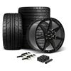 2015-2023 Mustang SVE CFX Wheel & Nitto Tire Kit 20x10/11 - Gloss Black