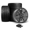 2005-2014 Mustang SVE CFX Wheel & Nitto Tire Kit 20x10/11 - Gloss Graphite