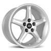 1994-04 Mustang SVE 95 Cobra R Wheel & M/T Tire Kit  - 17x9/10.5 - Silver