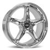 1994-04 Mustang SVE 95 Cobra R Wheel & Nitto Tire Kit  - 17x9/10.5 - Chrome