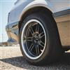 1979-93 Mustang SVE 4 Lug Anniversary Wheel - 17x10 Deep Dish   - Black W/ Machined Lip