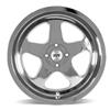 1979-93 Mustang SVE 4 Lug SC Wheel  - 17x10 - Chrome