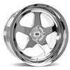1979-93 Mustang SVE 4 Lug SC Wheel  - 17x10 - Chrome