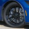 2015-25 Mustang SVE DHP1 Forged Wheel Kit - 19x10.5/11  - Black Mach 1/Dark Horse