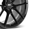 2015-25 Mustang SVE DHP1 Forged Wheel Kit - 19x10.5/11  - Black Mach 1/Dark Horse