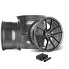 2015-25 Mustang SVE DHP1 Forged Wheel Kit - 19x10.5/11  - Graphite Mach 1/Dark Horse