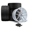 2005-14 Mustang SVE DHP1 Forged Wheel & Nitto NT05 Tire Kit - 19x10/11  - Silver