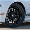 2005-14 Mustang SVE DHP1 Forged Wheel & Nitto NT05 Tire Kit - 19x10/11  - Black