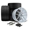 2015-23 Mustang SVE DHP1 Forged Wheel & Nitto NT05 Tire Kit - 19x10/11  - Silver