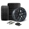 2015-23 Mustang SVE DHP1 Wheel & Firestone Tire Kit - 19x10/11  - Titanium Graphite
