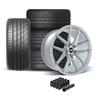 2005-14 Mustang SVE DHP1 Wheel & Firestone Tire Kit - 19x10  - Matte Silver