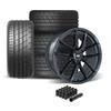 2005-14 Mustang SVE DHP1 Wheel & Firestone Tire Kit - 19x10  - Titanium Graphite