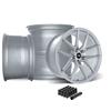 2005-14 Mustang SVE DHP1 Wheel Kit - 19x10  - Matte Silver